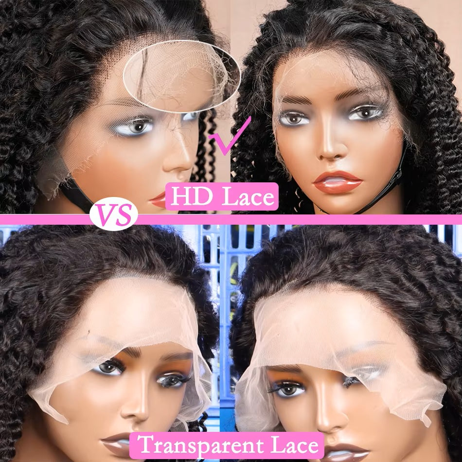Water Wave 13x4 HD Lace Frontal Human Hair Wig 180% density