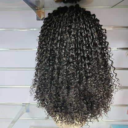 DOUBLE DRAWN PIXIE CURLS 13x4 LACE FRONTAL LUXURY WIG