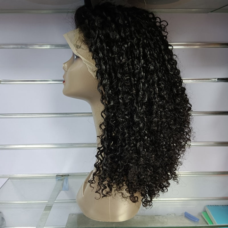 DOUBLE DRAWN PIXIE CURLS 13x4 LACE FRONTAL LUXURY WIG