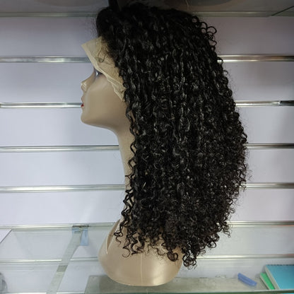 DOUBLE DRAWN PIXIE CURLS 13x4 LACE FRONTAL LUXURY WIG