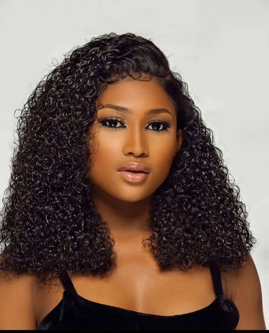 DOUBLE DRAWN PIXIE CURLS 13x4 LACE FRONTAL LUXURY WIG