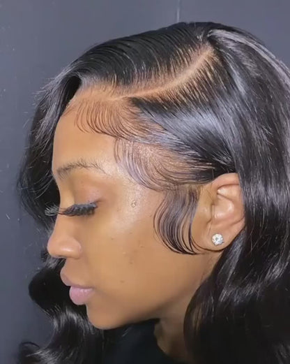 Body Wave 13x4 HD Lace Frontal Human Hair Wig 180% density