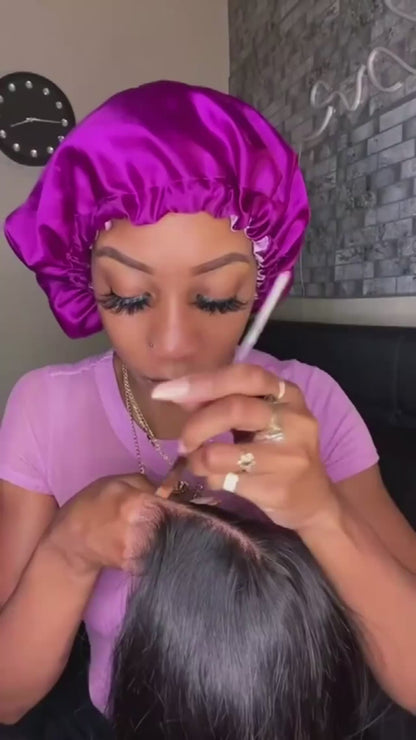 10A Straight Bob 13x 4frontal Lace Wig Brazilian human hair 10 inch